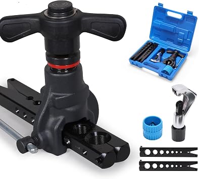 iCrimp HVAC Flaring Tool Kit, 45 Degree Copper Tube, 3/16-3/4, 5-19mm