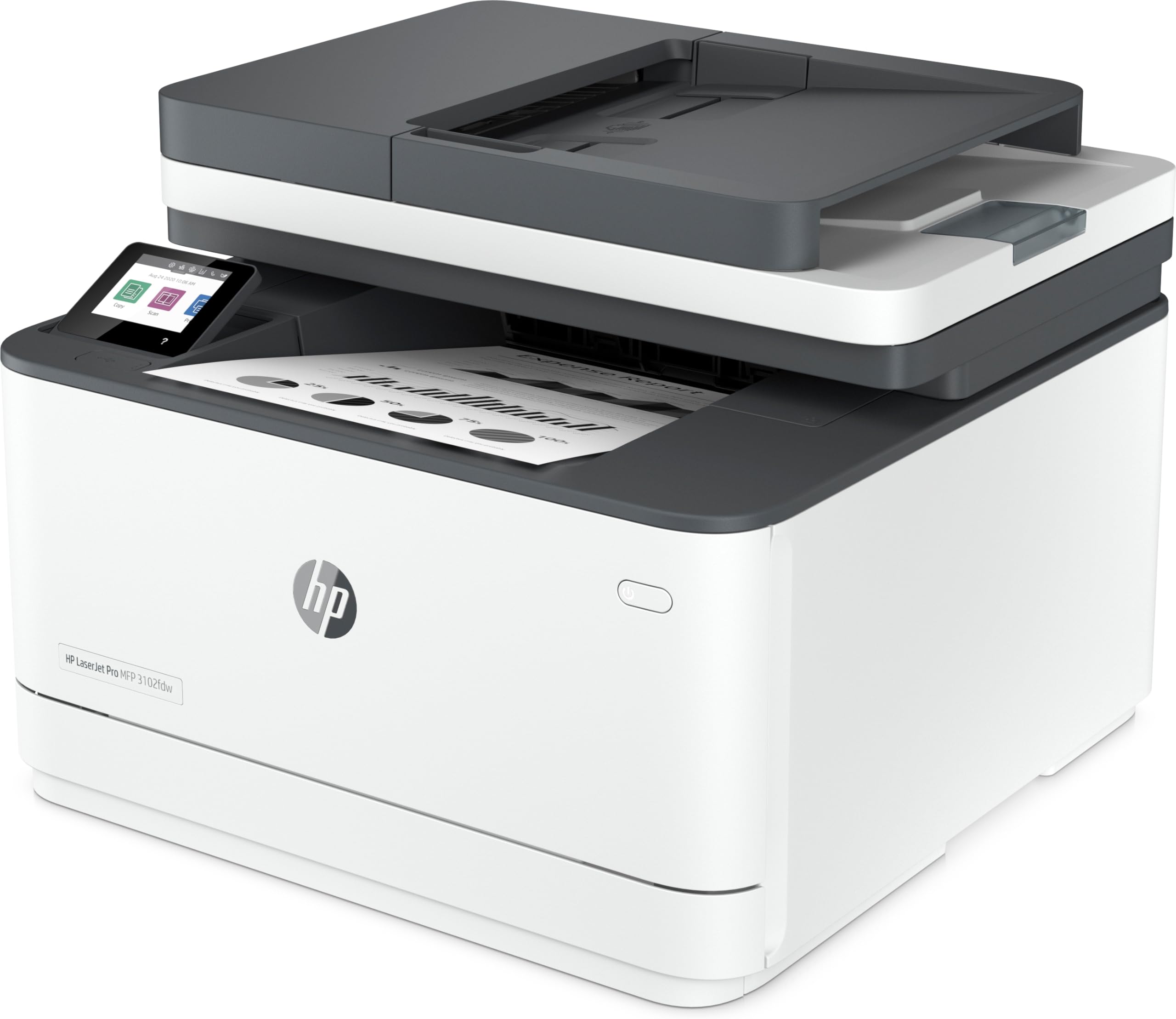 HP Multifonction Laser Monochrome LJ Pro 3102fdw - 33 ppm - Impression R/V Copie Scan - Fax - Réseau et WiFi