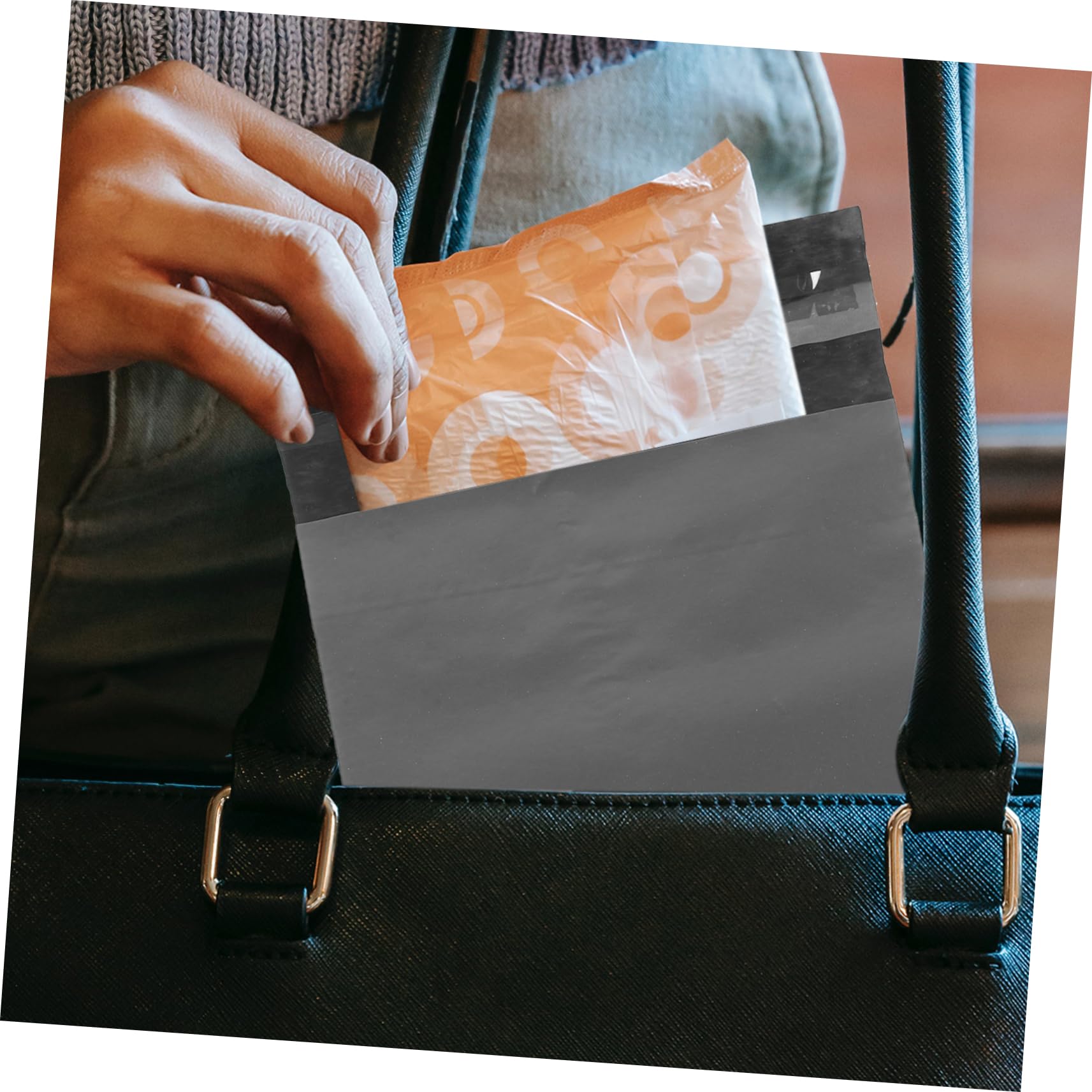 Ipetboom 100pcs Sanitary Treatment Bag for Women Leakproof Menstrual Pouches Strong Adhesive Washable Pads Organizer