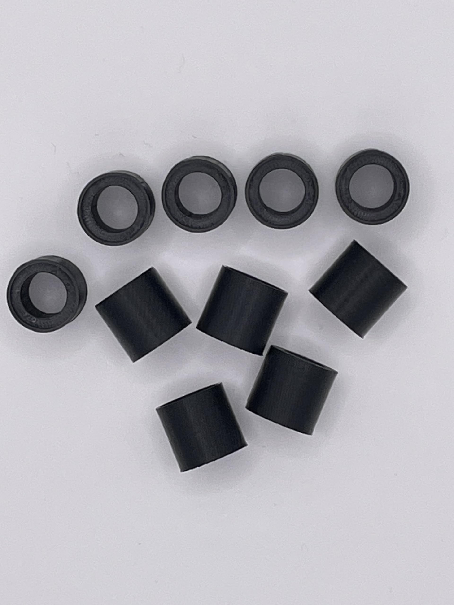 Pieza de repuesto apta para muchas ventanas de techo Velux. Contenido: 10 manguitos deslizantes. Rodamientos deslizantes. Anillos de bisagra