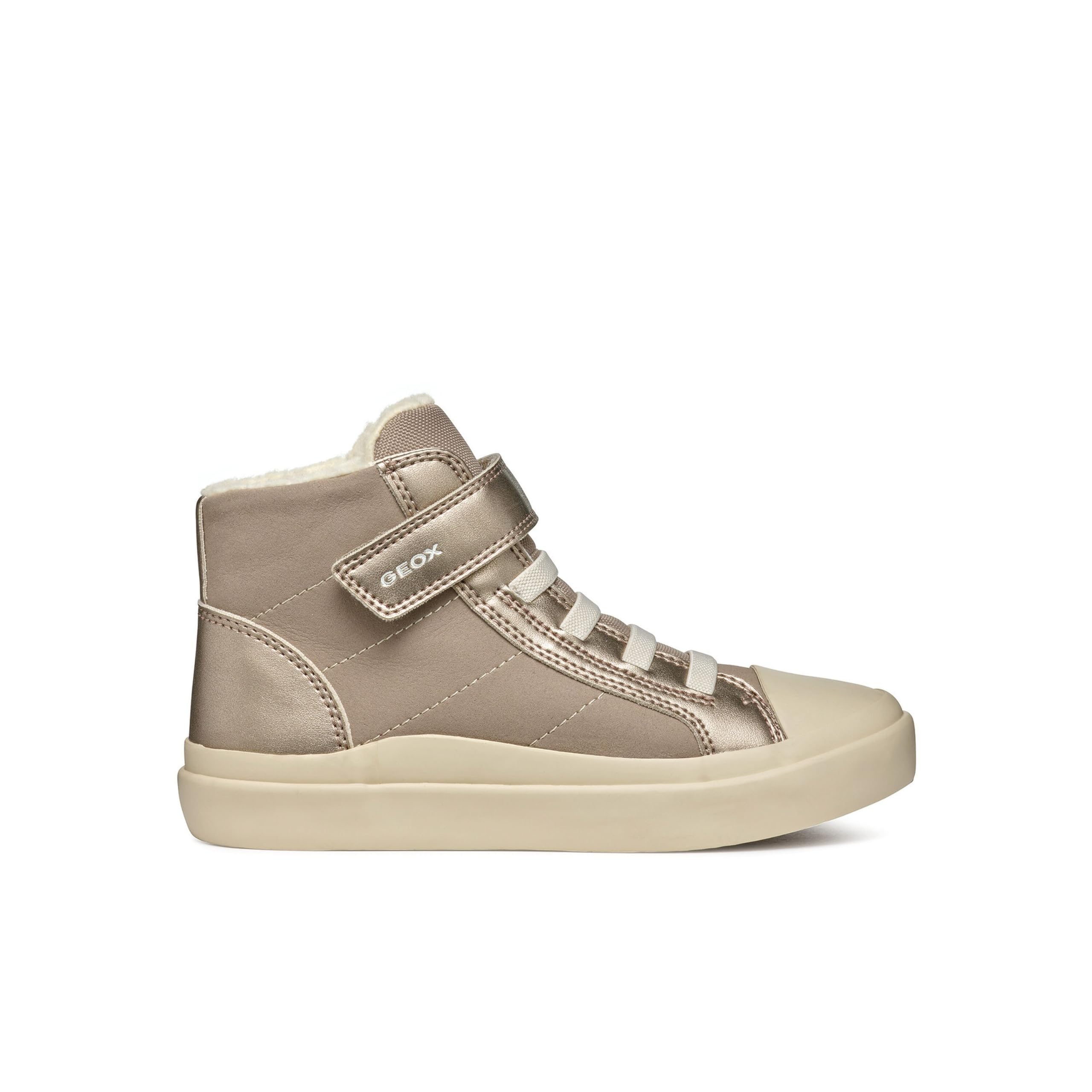 Geox J GISLI Girl I, Sneaker, Beige