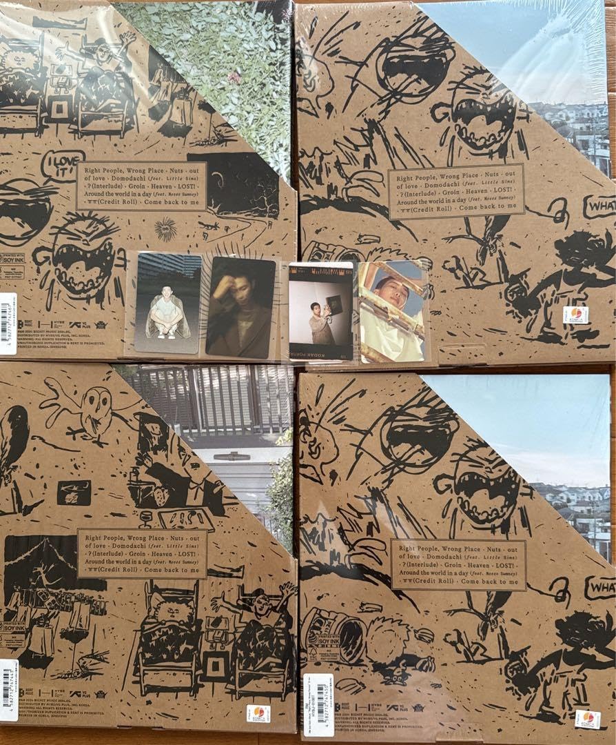 ユニバ ラキドロ ナムジュン RM 公式アルバム RPWP ユニバ ラキドロ