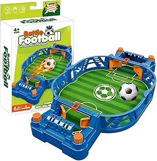 Juego de Mesa de Fútbol,Juego Portátil e Interactivo | Futbolín de Mesa - Regalo para Viajes Interacción Padres e Hijos