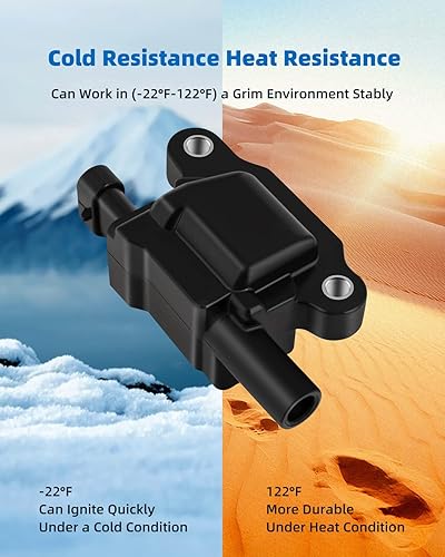 Vista 2230 de ECCPP DG500 6 bobinas de encendido con 6 bujías de iridio 3951 para Ford para Mazda para Mercury 500 Freestyle para Mariner Taurus Escape Tribute