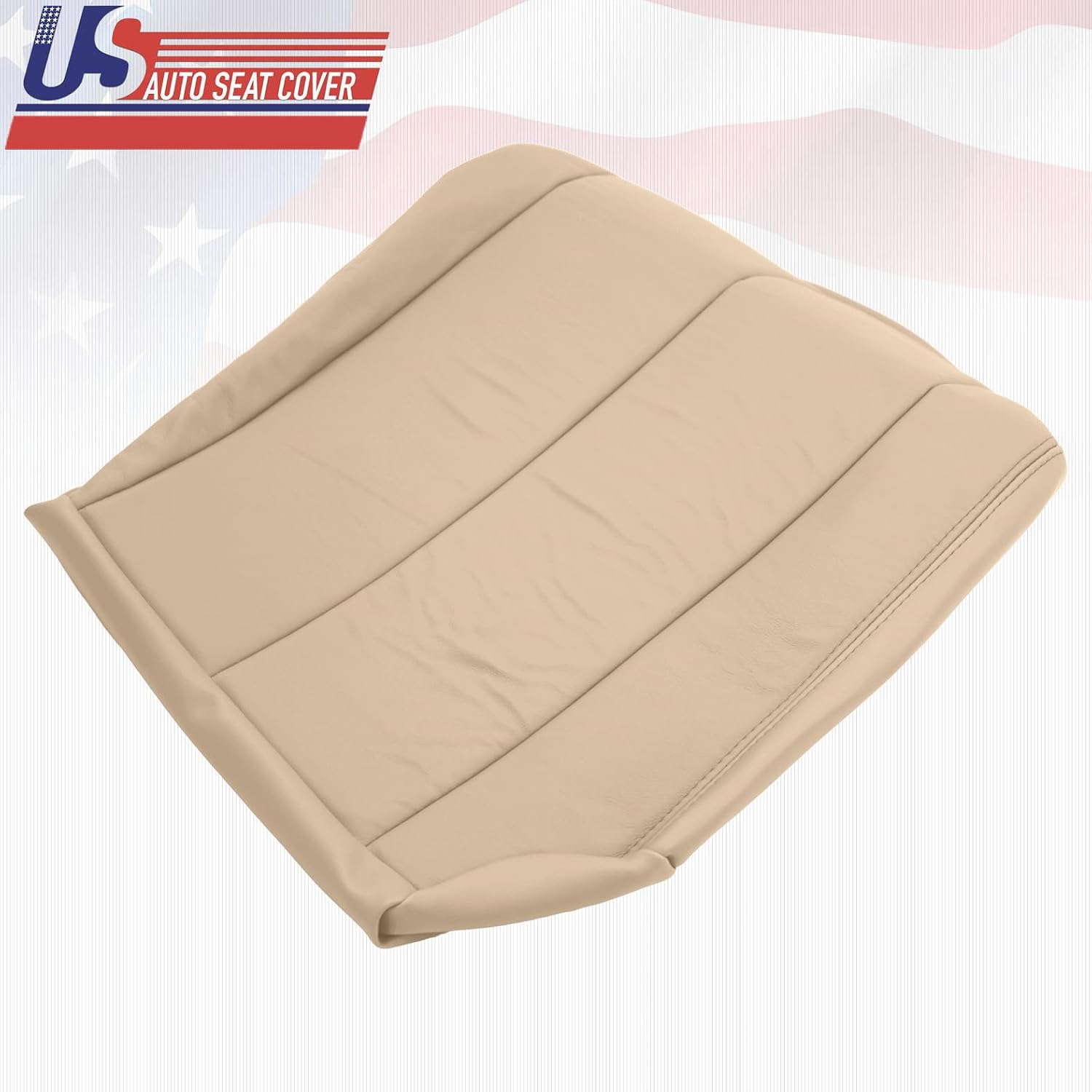 Passenger Bottom Leather Seat Cover Light Tan 2003 to 2007 fits Nissan Murano
