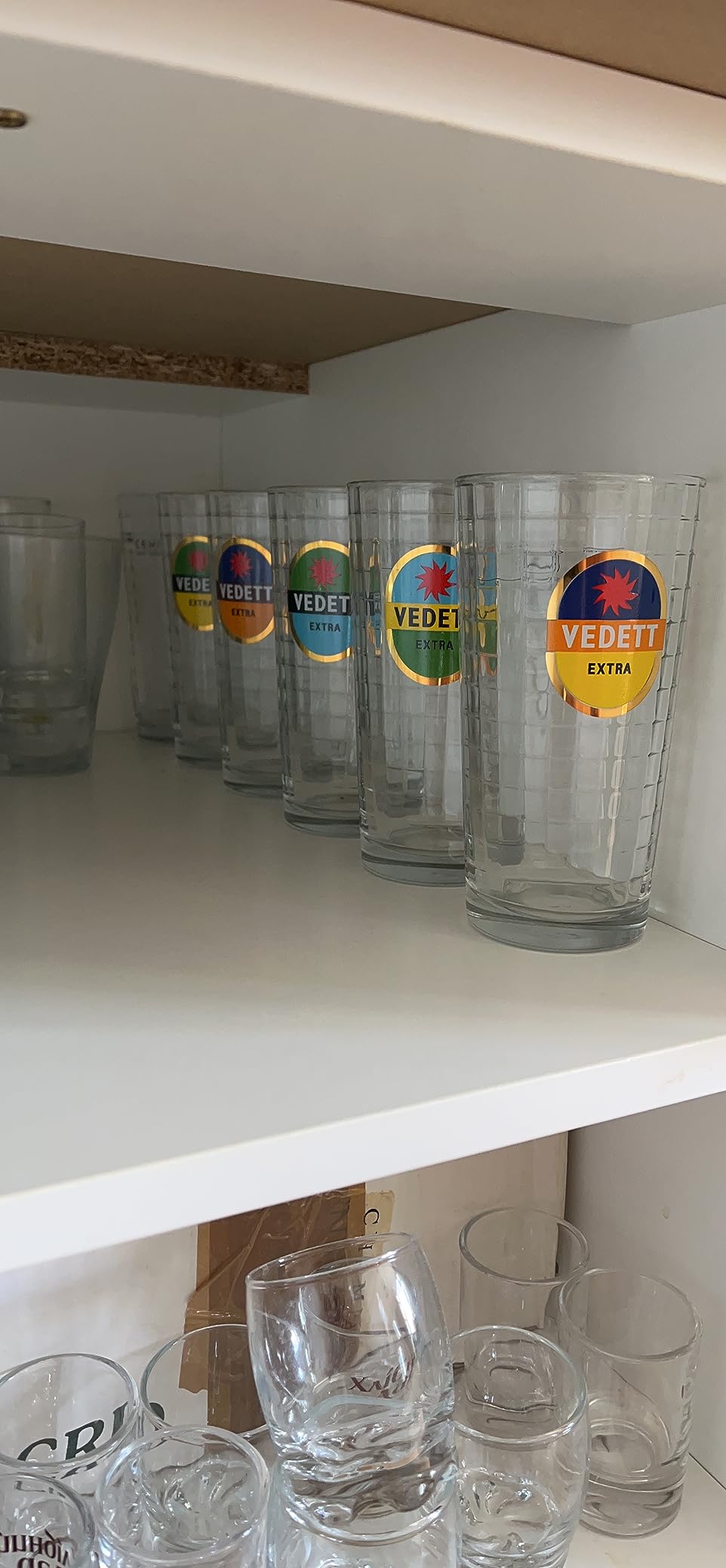 Lot De 6 Verres à Bière Vedett 50cl - Neufs Dans Leur Carton D'origine