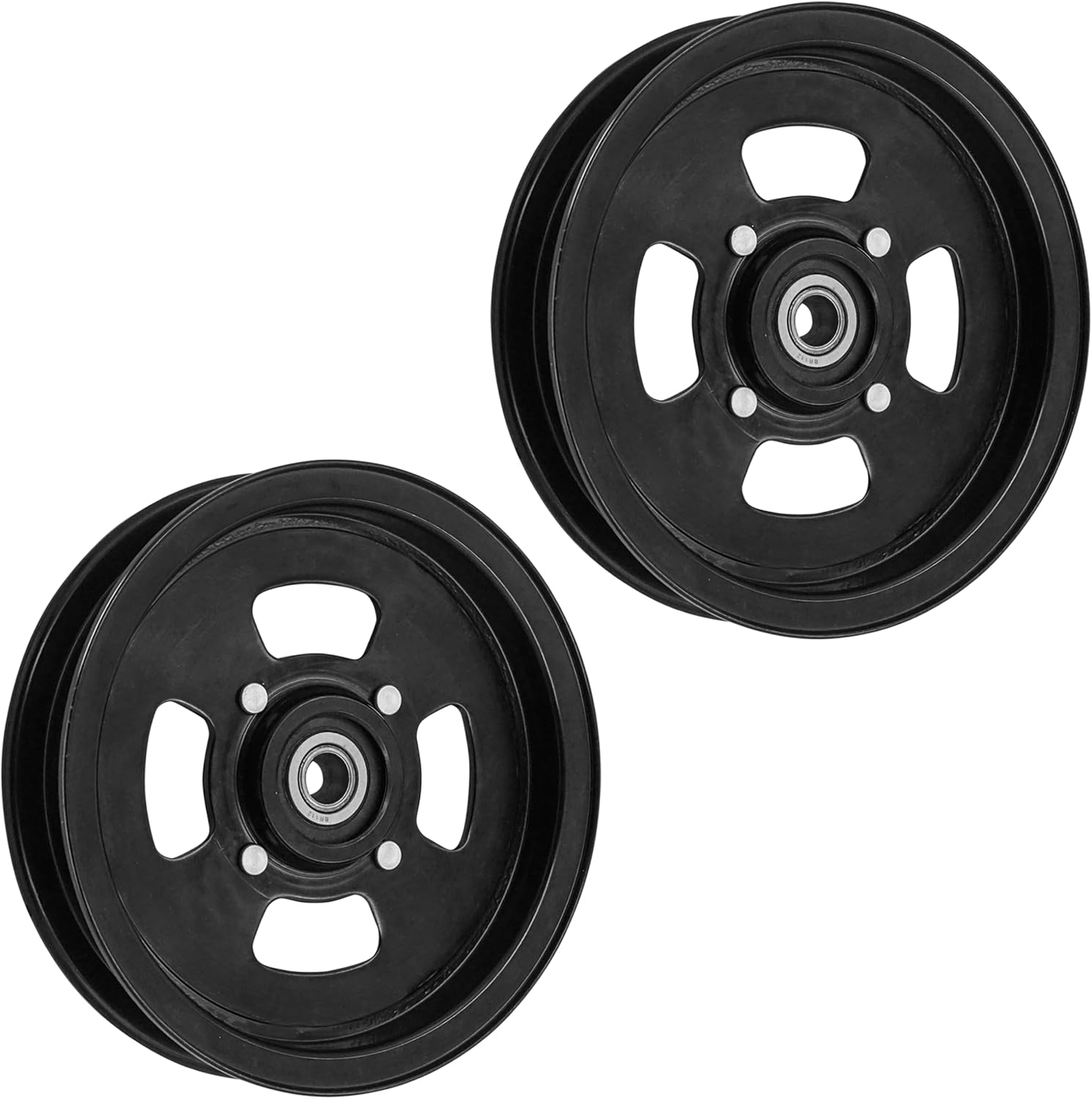 Caltric 52in Deck Pulley Compatible with Bobcat ProCat 942506G 942508G 942508J 942250F 942259F 128169 / ZT223 ZT225 ZT226 942227 942222 942244F 942240 128169 Qty 2