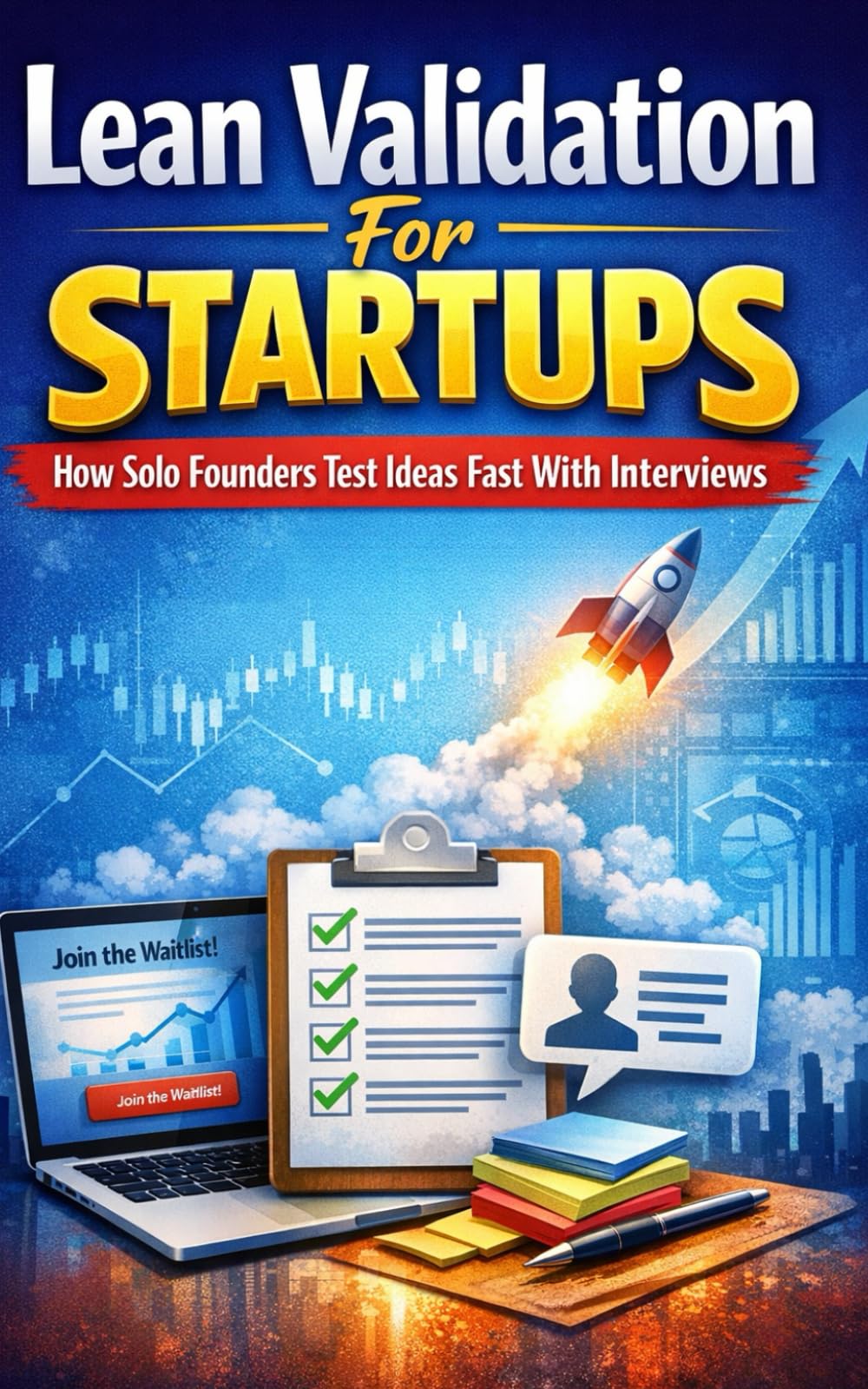 Lean Validation For STARTUPS: How Solo Founders Test Ideas Fast With Interviews, Landing Pages, And Waitlists So They Can Prove Demand Before Building Too Much