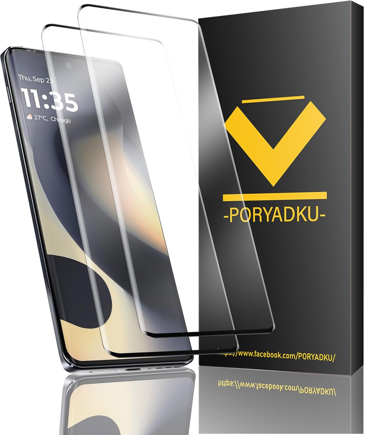 (2 Pack) Designed For Motorola Edge 2024 Screen Protector