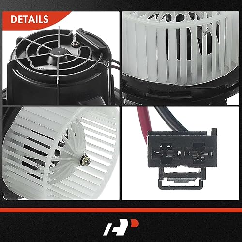 Miniatura 8 de A-Premium Conjunto de motor de ventilador de calentador de HVAC delantero compatible con Mercedes-Benz C250 C300 C350 C63 AMG CLS400 CLS550 E250