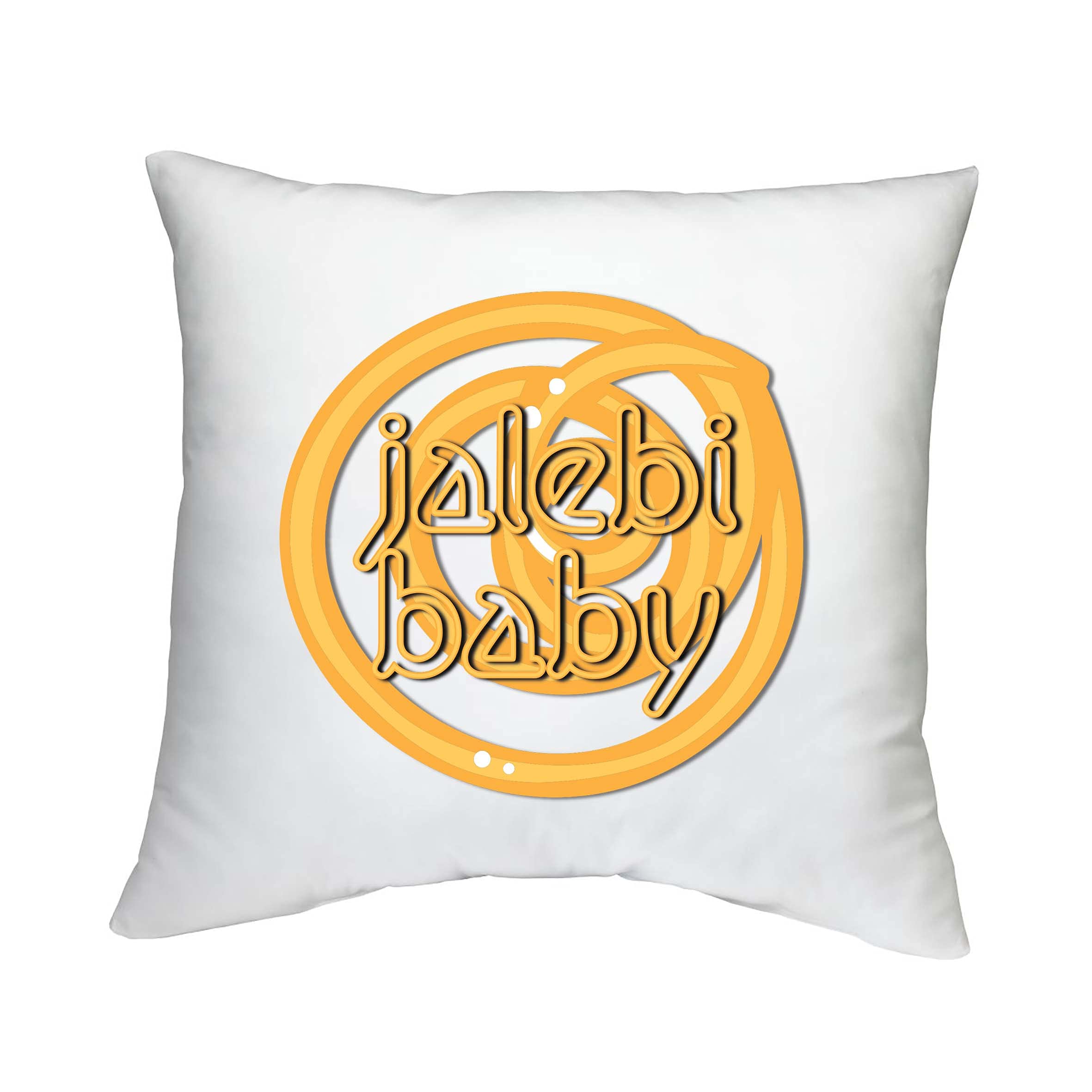Shopagift Jalebi Baby Printed Cushion with Filled Insert - 40cm x 40cm