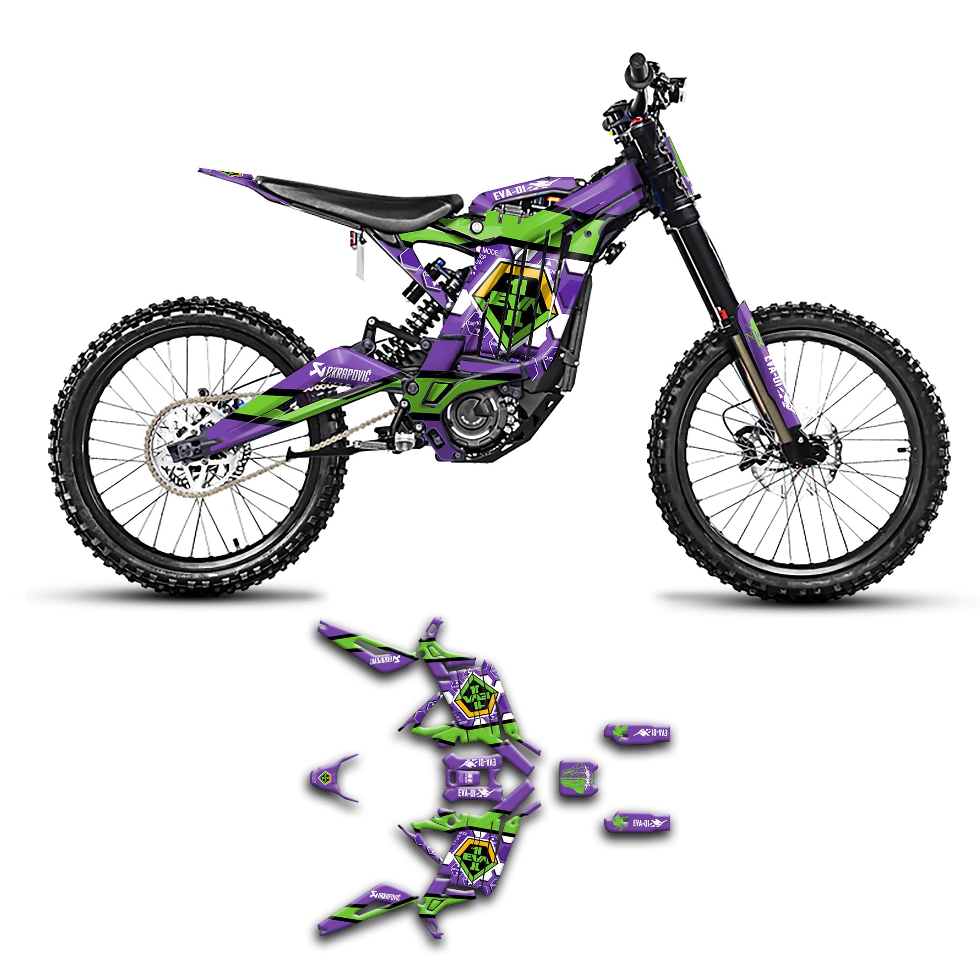 Amazon.com: Kungfu Graphics Custom Decal Kit for Segway X160