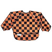 Vista 17 de Tiny Twinkle - Babero a prueba de suciedad para bebés y niños pequeños, bonito, de manga larga, impermeable, lavable a máquina, cierre a prueba