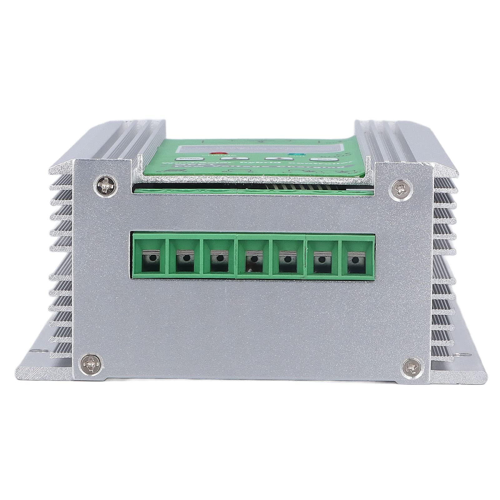 Kontroler ładowania wiatrowego, stop aluminium, 1000 W, hybrydowy regulator ładowania wiatrowego do systemu domowego (DC 12 V/24 V/48 V)