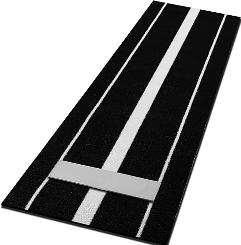 Miniatura 1 de Tinideya Softball Pitching Mat Softball Pitching Rubber Baseball Pitchers Mound Antifade Antislip Pitchers Mound with Pitching Throwing Plate for