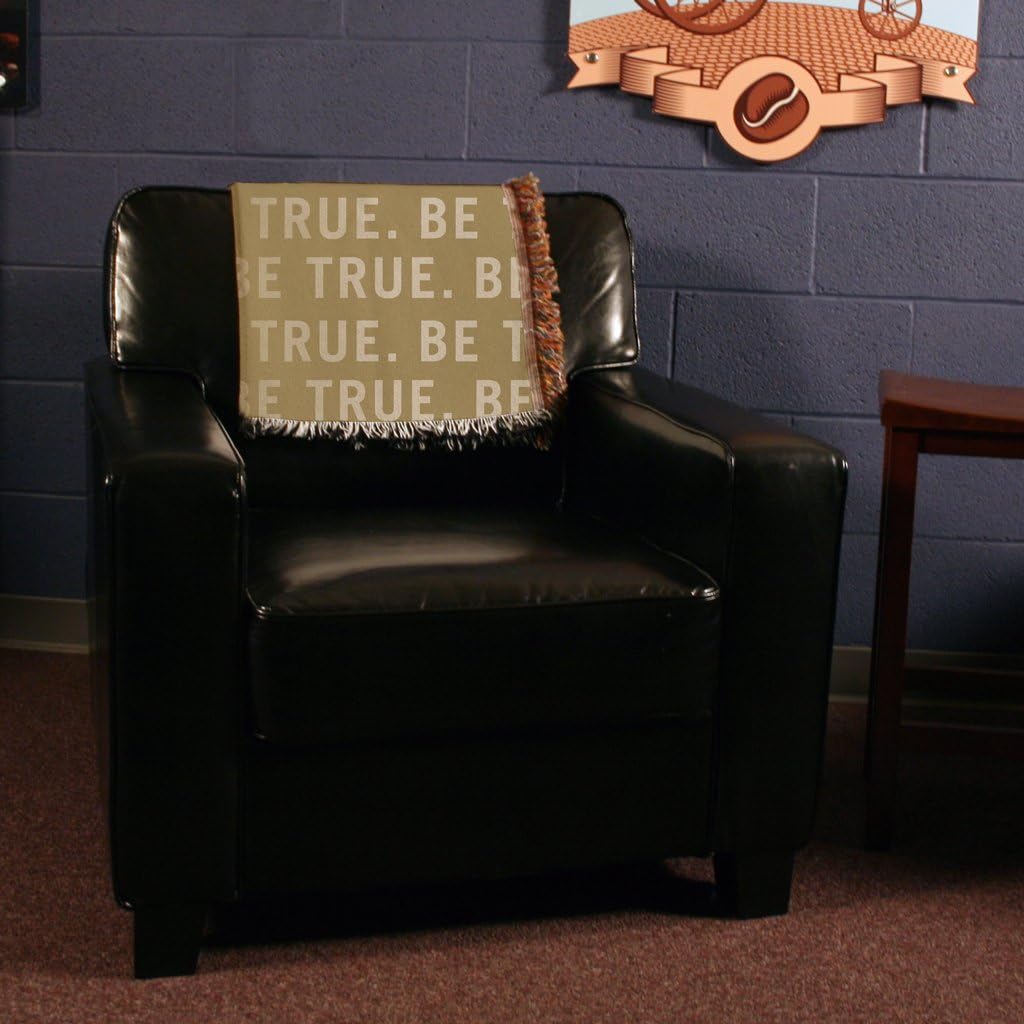 VictoryStore Blanket - Sigma Alpha Epsilon Woven Blanket, “Be True” Design