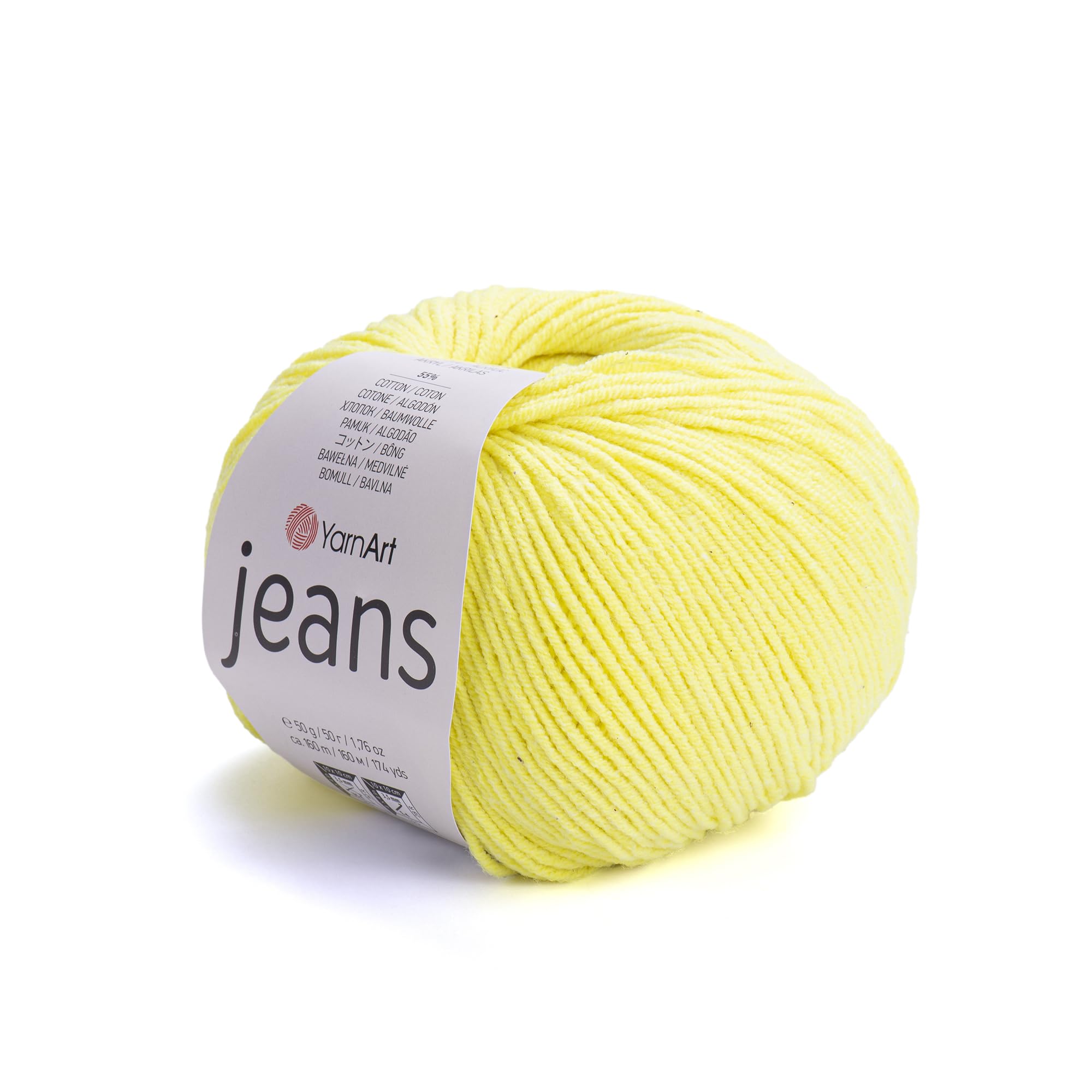 Yarnart Jeans Yarn, Amigurumi Cotton Yarn, Knitting Yarn, Turkish Yarn, 55% Cotton – 45% PAC (Poliacrylic) Color (58) — image 1