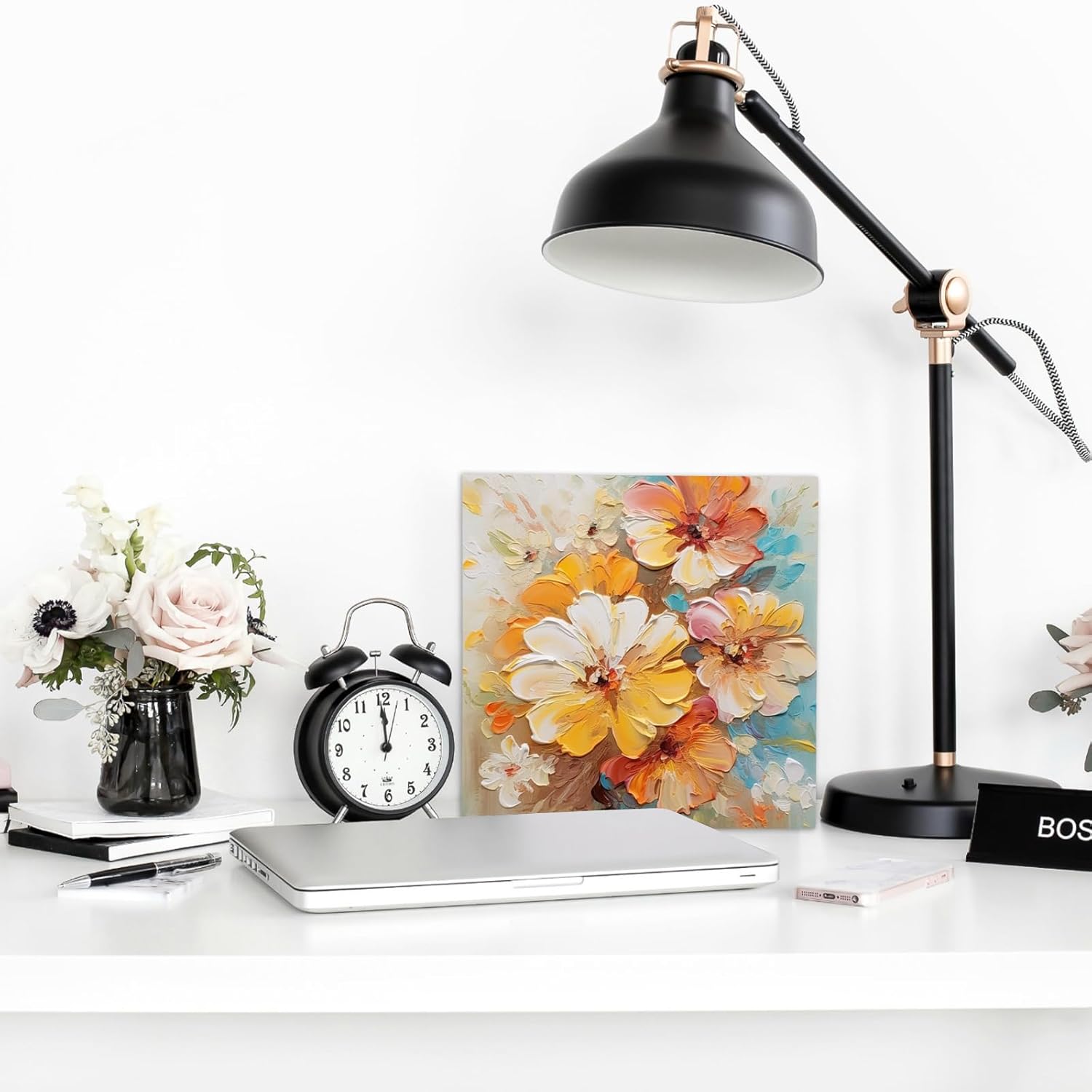 16Pcs Wood Panels for Painting, 6 x 6 Inch Unfinished Wood Canvas Boards, 3/4" Deep Cradle Painting Panel Boards for Drawing Pouring Wood Burning and DIY Arts Crafts Projects