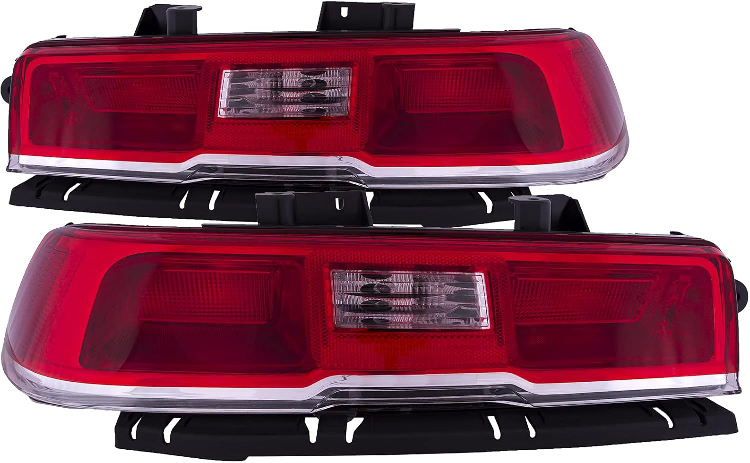 HEADLIGHTSDEPOT Tail Lights Set Left Right Compatible with 2014-2015 Camaro
