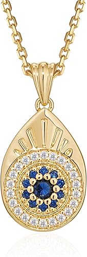 Fettero Gold Charm Necklace for Women, 14K Gold Plated Rose Paw Pendant Necklace, Dainty CZ Jewelry Necklaces for Women Gifts
