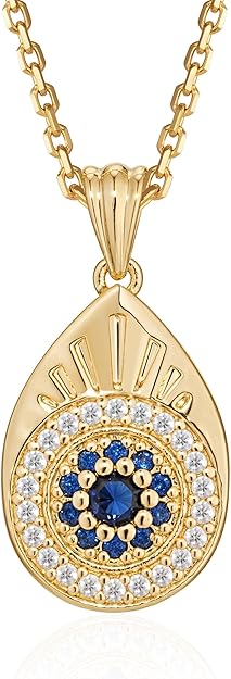 Fettero Gold Charm Necklace for Women, 14K Gold Plated Rose Paw Pendant Necklace, Dainty CZ Jewelry Necklaces for Women Gifts