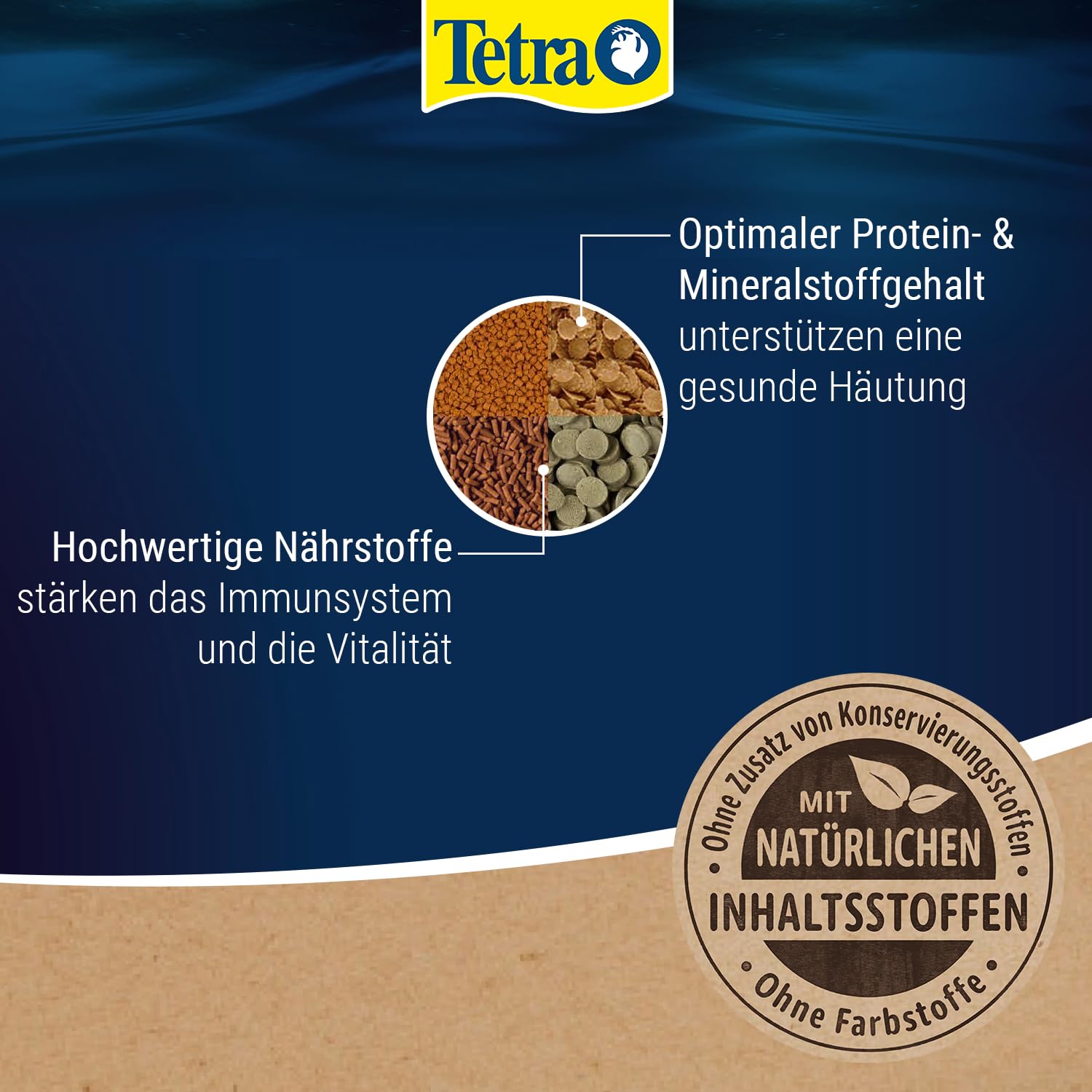 Tetra Crusta Menu – karma 4 w 1 z patyczkami, granulkami, wazami i granulatami do krewetek i raków, dla urozmaiconej diety, puszka 100 ml