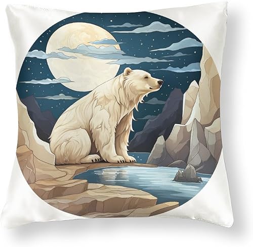 Miniatura 8 de Funda de almohada cuadrada de 26 x 26 pulgadas, diseño de copos de nieve a cuadros negros y rojos, funda de cojín moderna de satén de satén de seda