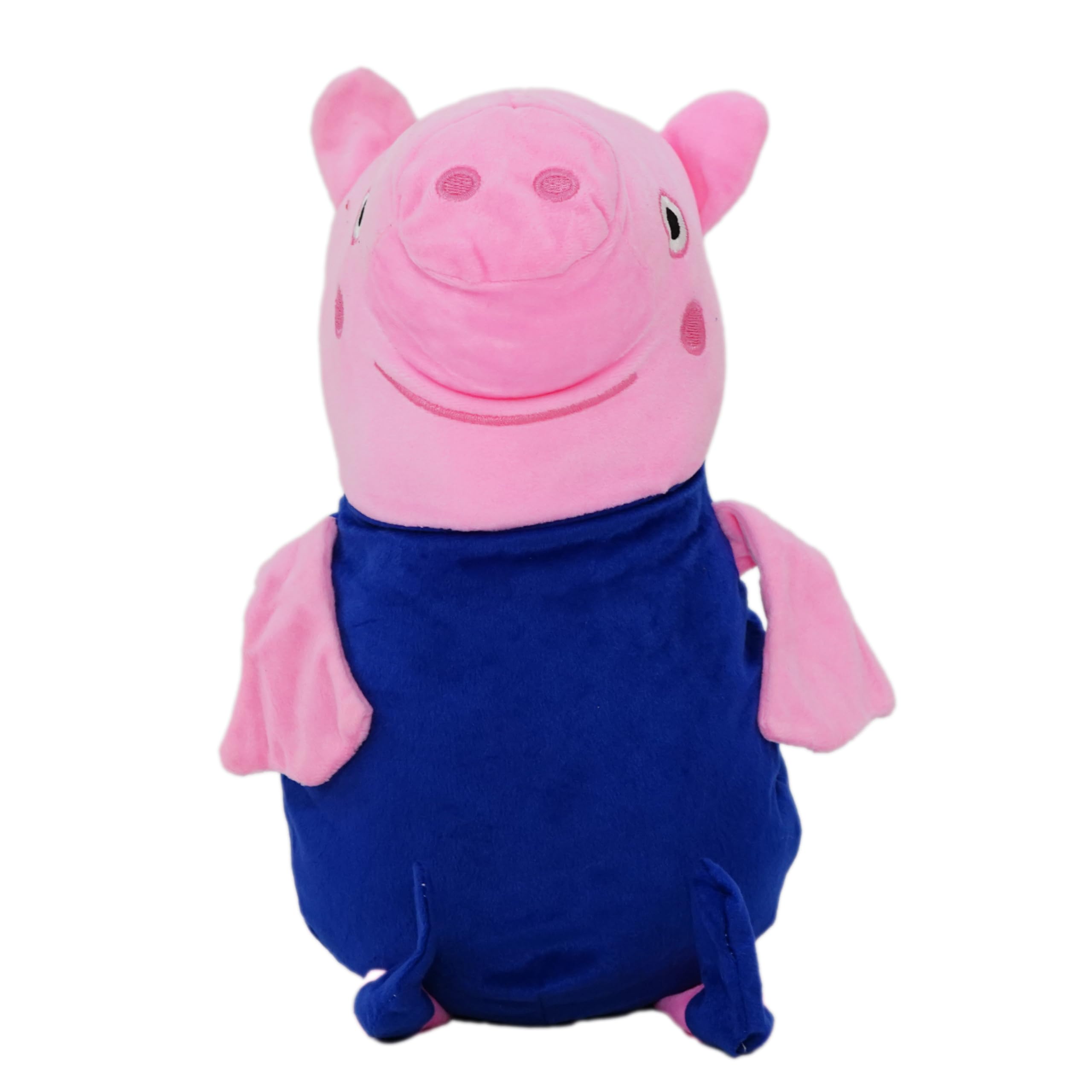 Camela- Lovable Huggable Cute Peppa Pig Soft Toy | Cute Stuffed Soft Toy for Kids, Boy, Girls, Children, Birthday, Gift, Teddy Bear | Stuffed Plush Animal | Size - 45 cm x 34 cm (Blue) (B0DH2QB1SX) Amazon Price History, Amazon Price Tracker