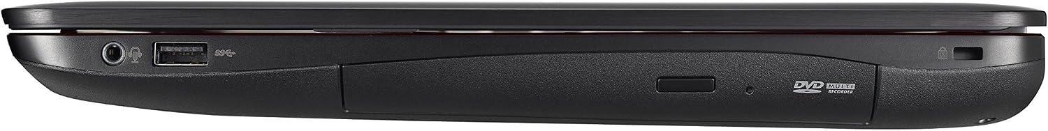 ASUS ROG GL551 Series GL551JM-DH71 4th Generation 15.6-Inch Gaming Laptop (Intel Core i7, 4710HQ 2.50 GHz, 16 GB Memory, 1 TB HDD, NVIDIA GeForce GTX 860M 2 GB Windows 8.1 64-Bit) Black/Red