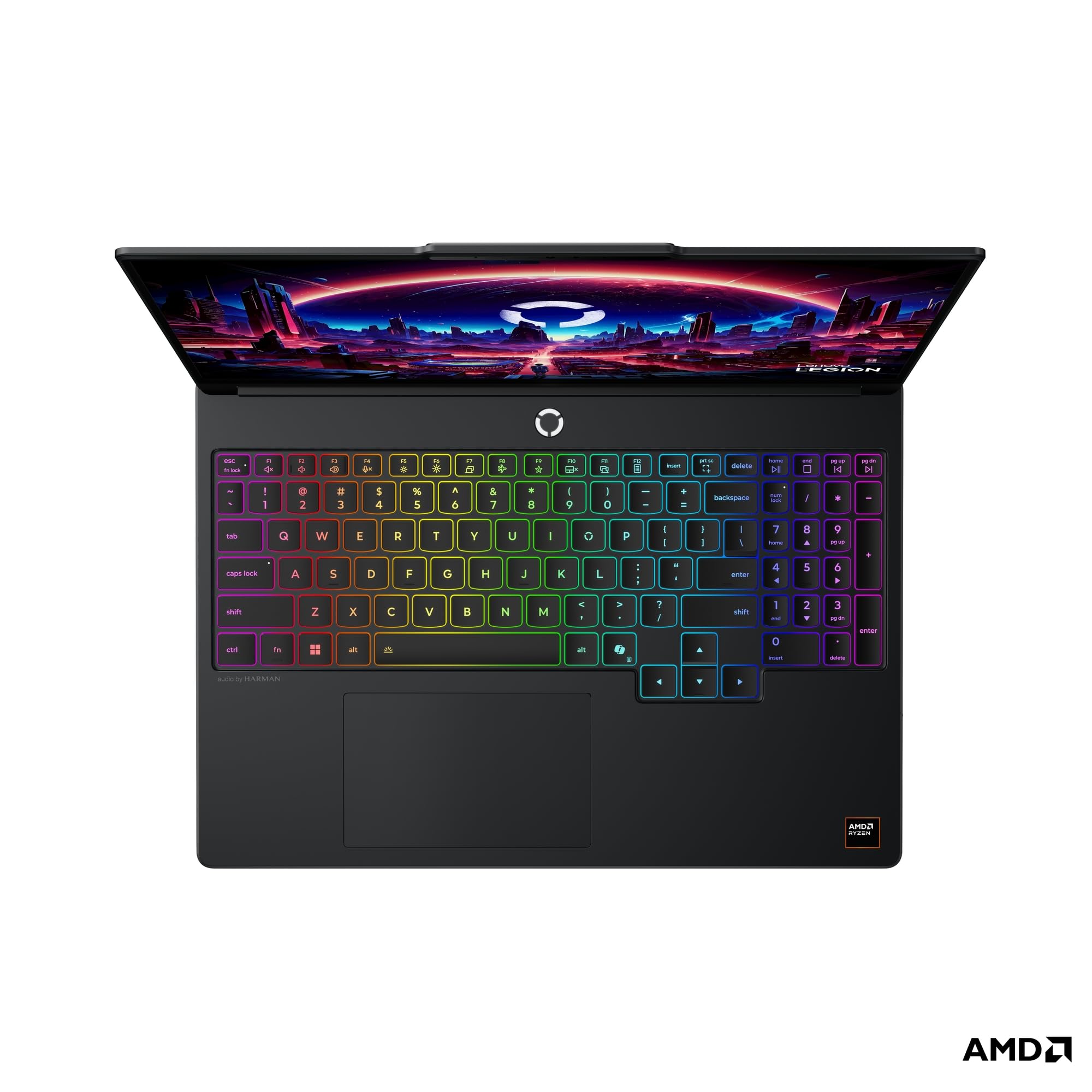 Lenovo Legion 5 Gaming AI Laptop | 15.3" WQXGA OLED 165Hz Display | AMD Ryzen 7 250 | 32GB RAM | 1TB SSD | NVIDIA GeForce RTX 5060 | Windows 11 | QWERTZ | Schwarz | 3 Monate GamePass