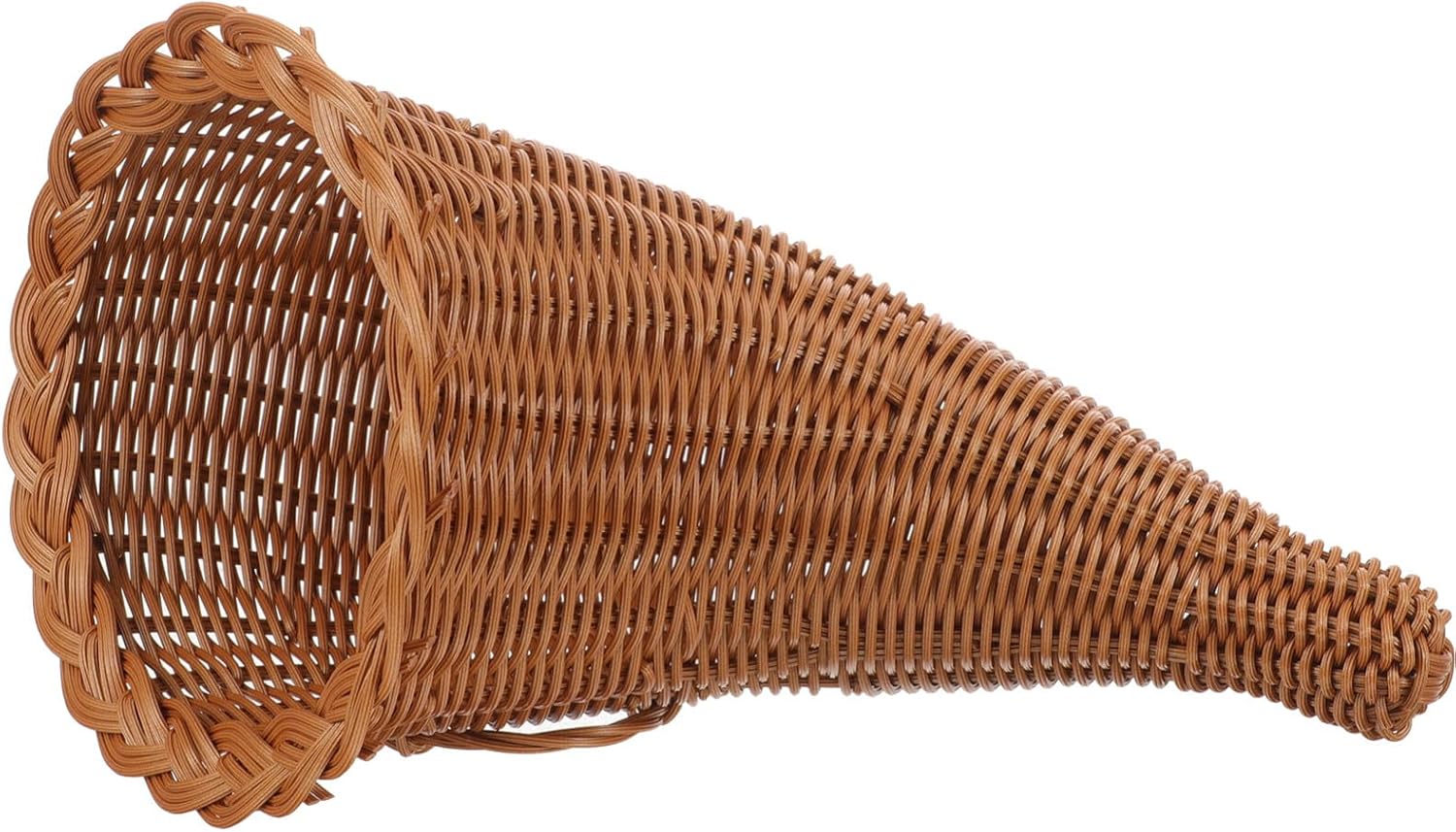 Abaodam Cornucopia Basket Horn of Plenty Wicker Grapevine