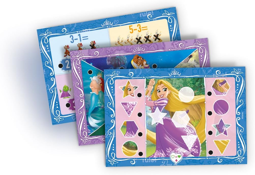 Clementoni Travel Quiz - Travel Game (Italian Version) Princess Multicolor