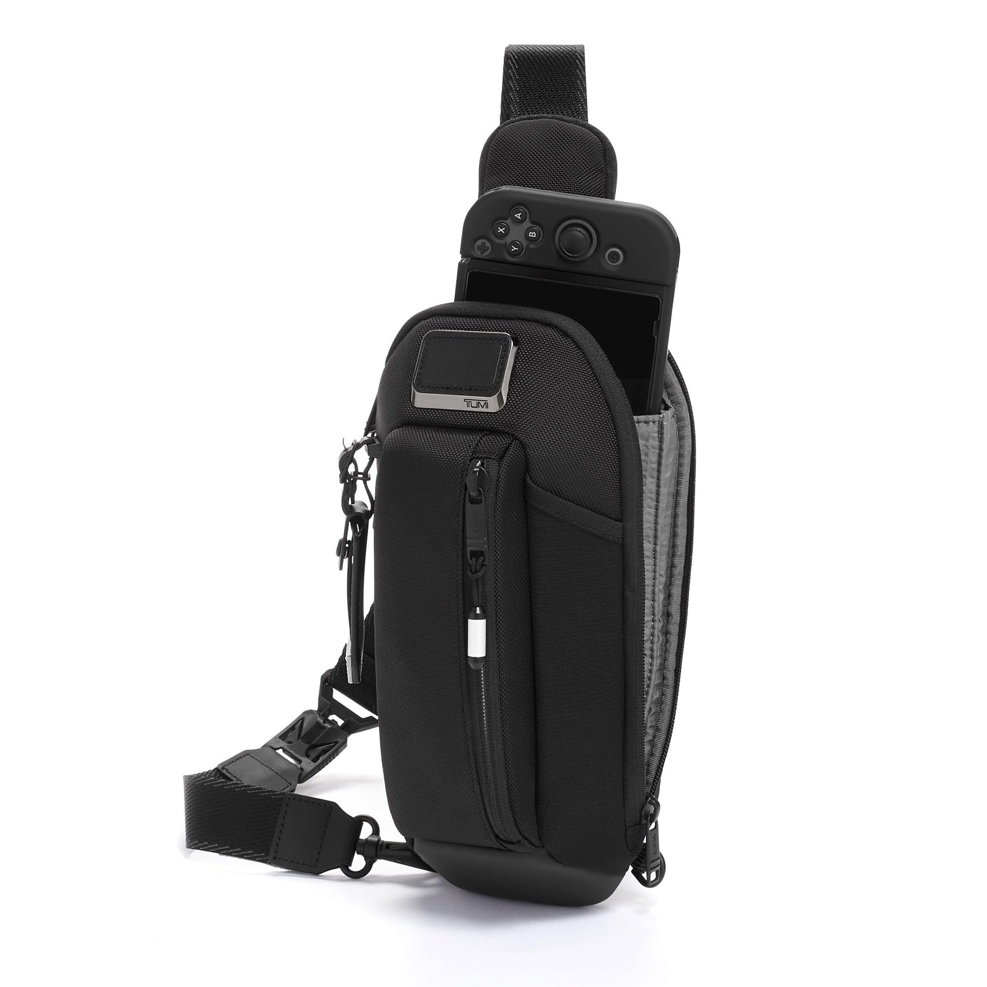 TUMI Men's Esports Pro Sling Bag, Black, One Size, : Amazon.in