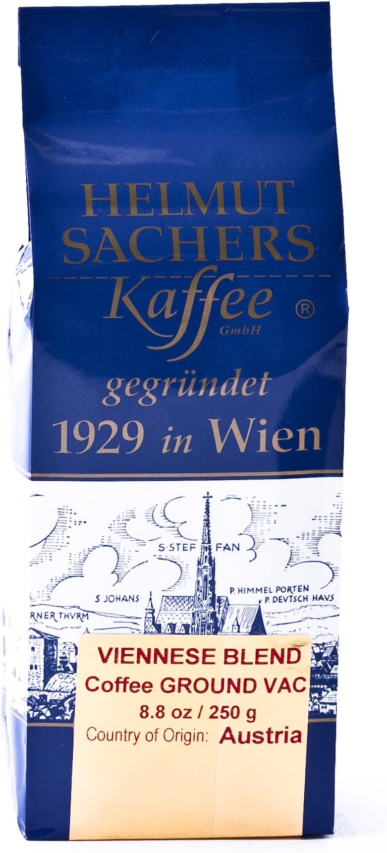 Helmut Sachers Viennese Blend Coffee - Ground 8.8 oz. (8.8 ounce)