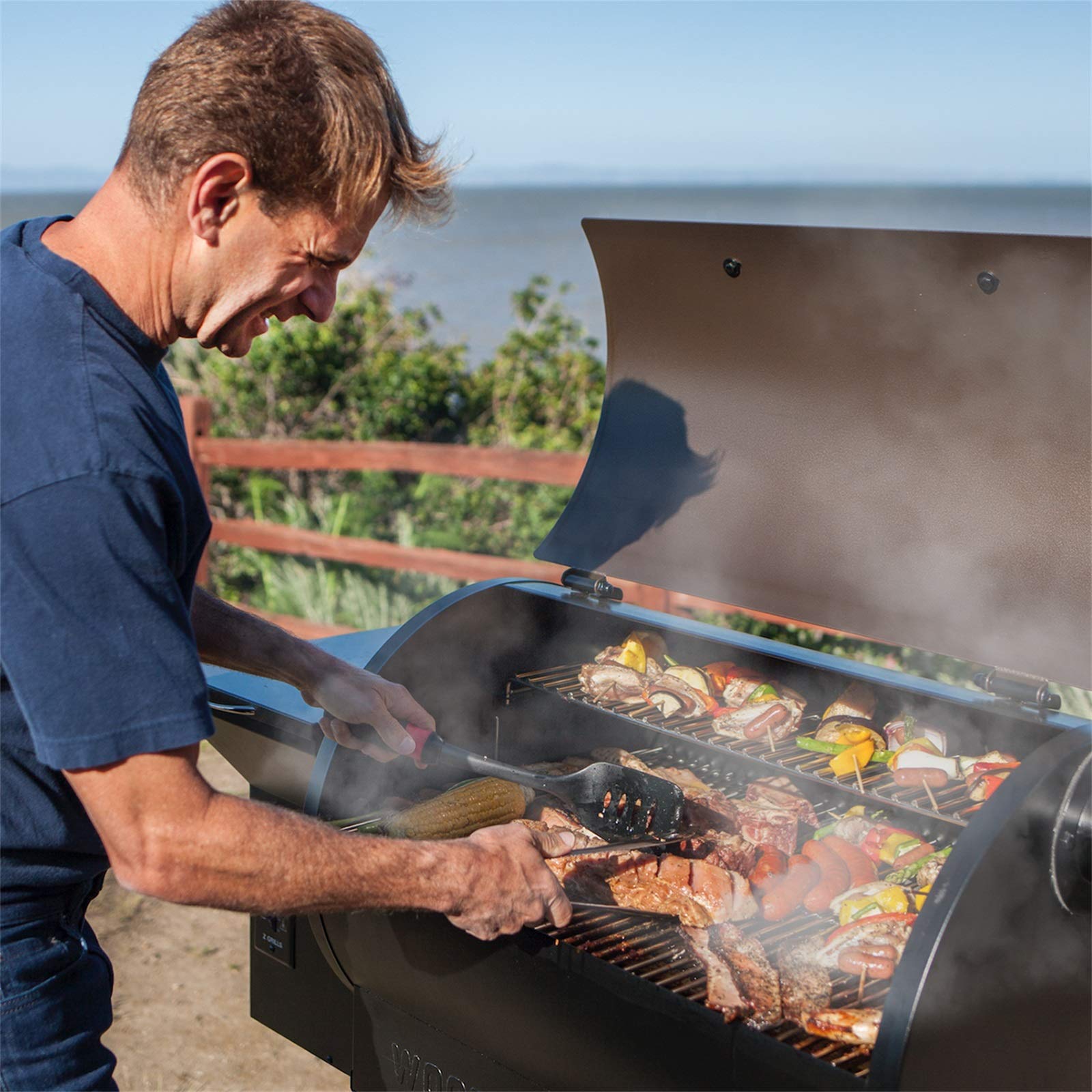 Amazon.com : Z GRILLS Wood Pellet Grill and Smoker Ourdoor with