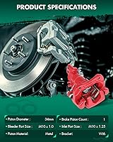 Vista 2 de SCITOO Pinza de freno trasera derecha con soporte 19-B2068 compatible para Acura para TSX 2004-2008, para Honda para Accord 1998-2007