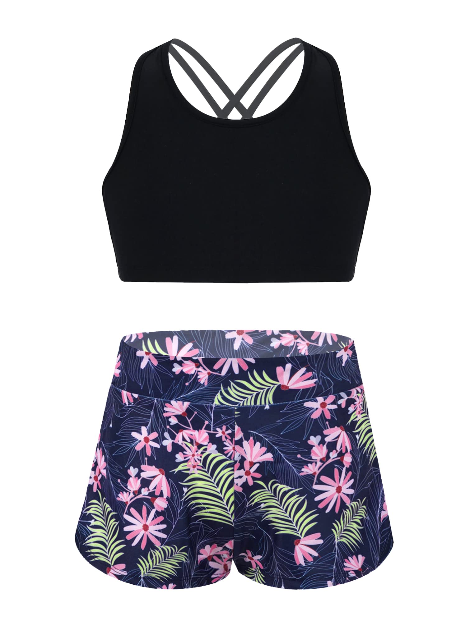 Coverage Intégral Maillot Bain Maternité YiZYiF 2 Pièces - Imprimé Floral, Rembourré - Tankini Et Short - Grossesse Swimwear Grossesse Coverage Intégral Maillot Bain Maternité YiZYiF 2 Pièces - Imprimé Floral, Rembourré - Tankini Et Short - Grossesse Swimwear Grossesse