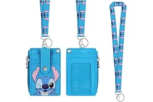 Stitch Disney Credit Card Holder Keychain