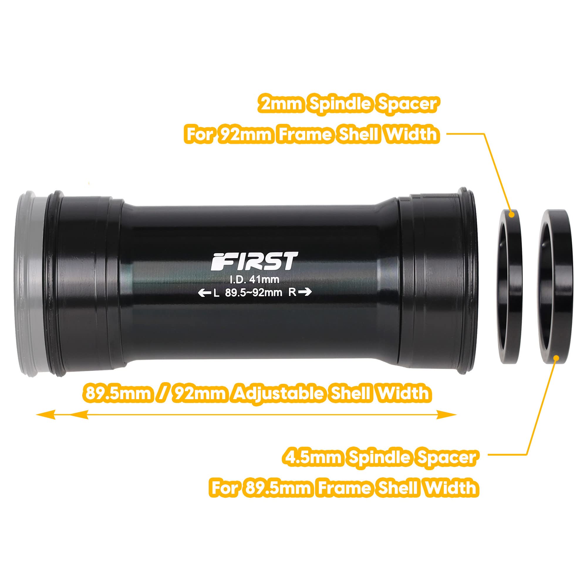 Amazon | CyclingDeal MTB ボトムブラケット SRAM Dub 28.99mm