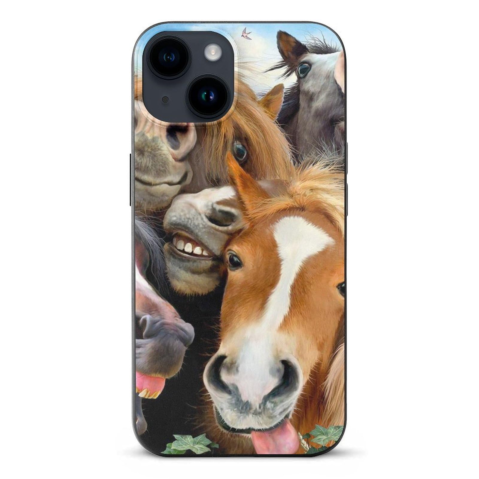 Amazon.co.jp: iPhone 11 Pro Max ケース 面白い馬柄 全機種対応