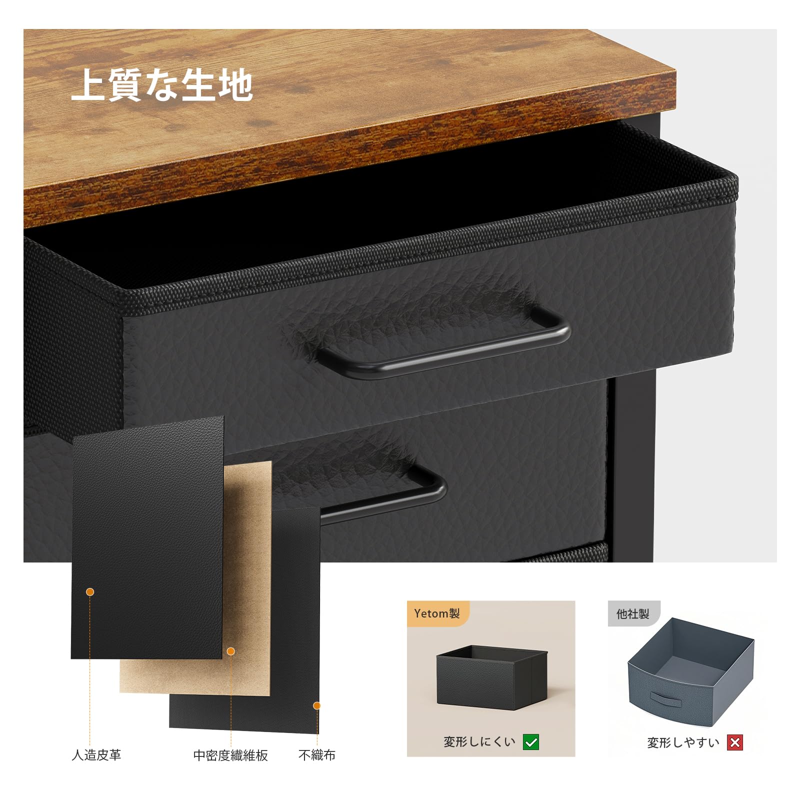てっさん専用 Amazon.co.jp: YeTom デスクワゴン スリム キャビネット サイド