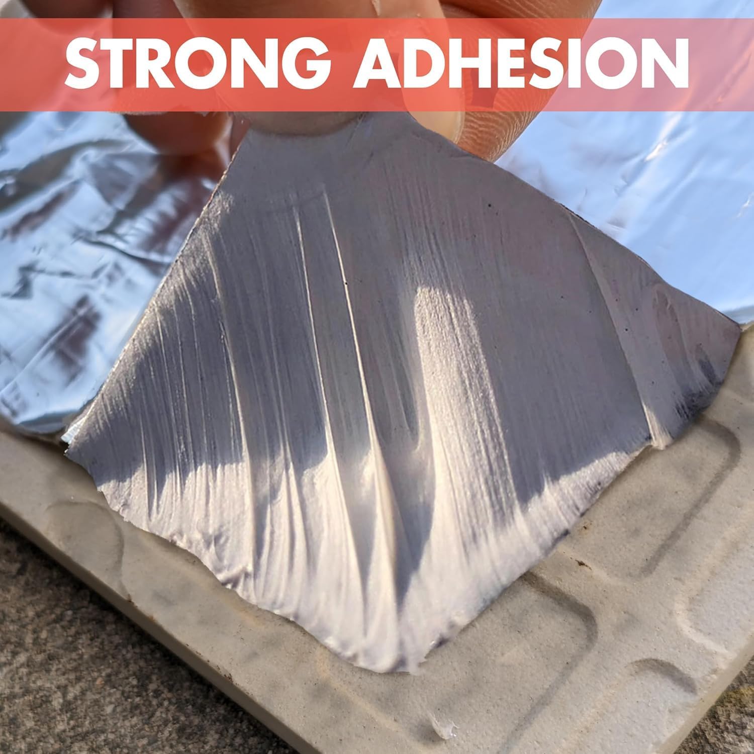 RIOMTRIC Adhesive Waterproof tape (2 Inch (5CM*5M) | Super Strong Permanent Repair Roof | Water Leakage Solution Rubber Tape | surface Crack Window Sill Gap Boat Sealing Tank Leak - Image 6 thumbnail