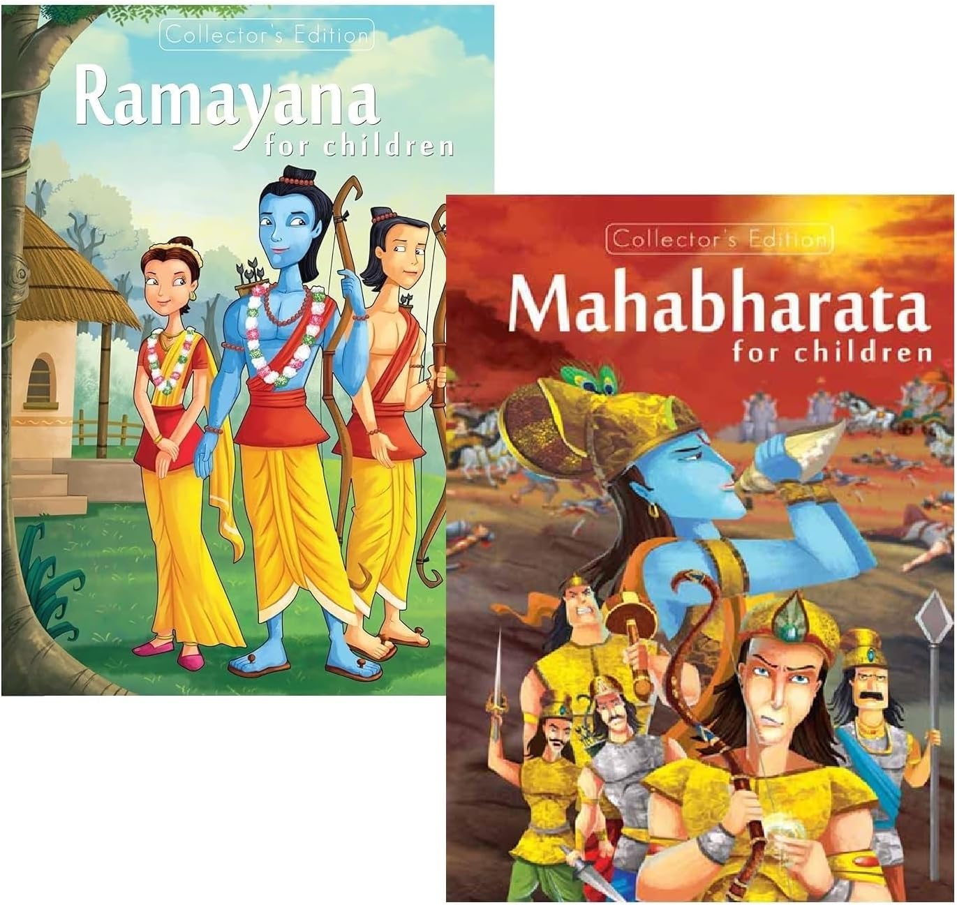 Set of 2-Mahabharata, Ramayana
