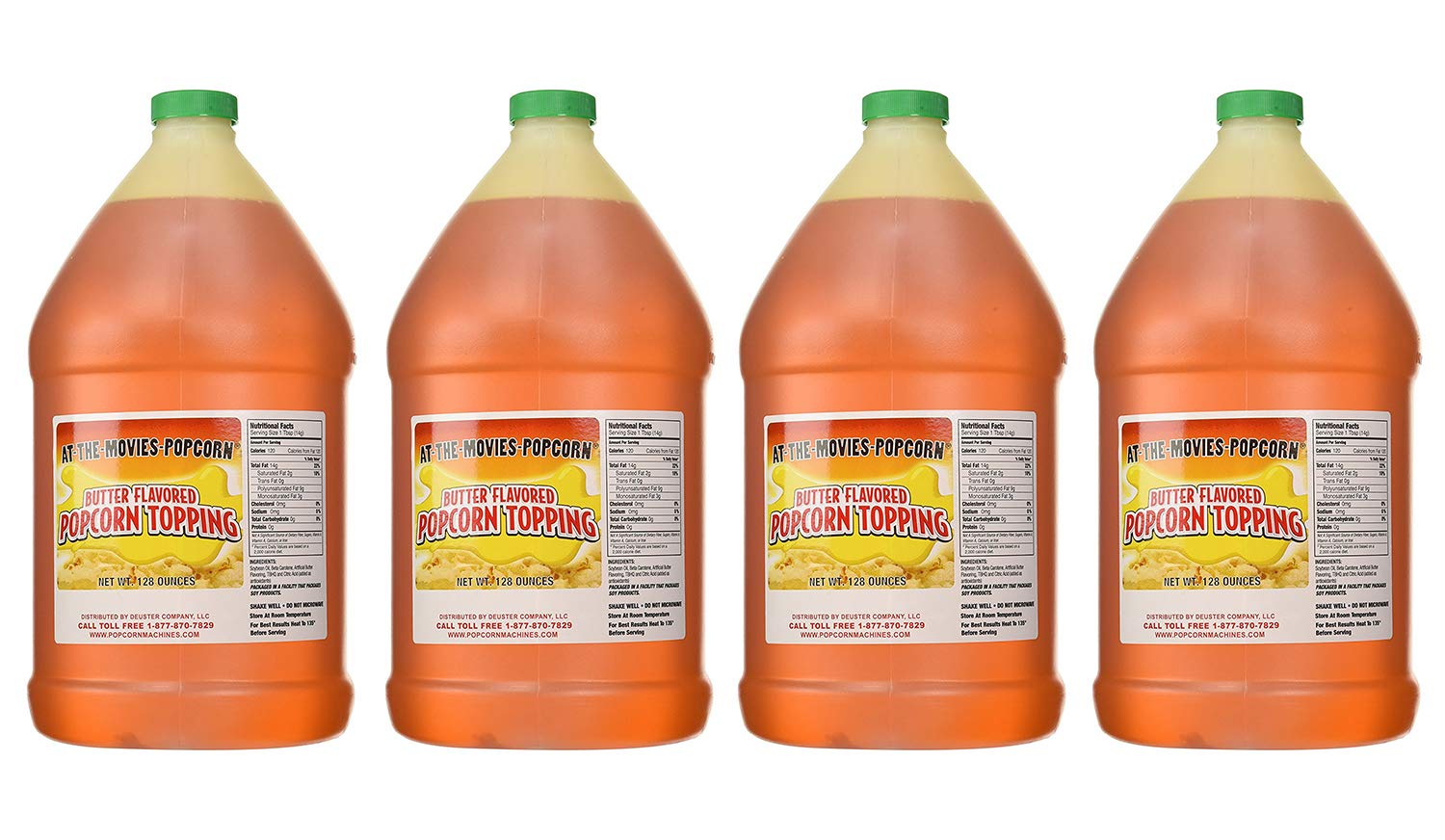Buttery Flavor Popcorn Topping (Case of 4) Everything Else