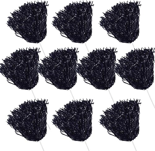 Miniatura 3 de Anderson's Cocteleras de espíritu escolar de un solo color, pompones de animadora, fanáticos de los deportes, fútbol, baloncesto, regreso a casa,