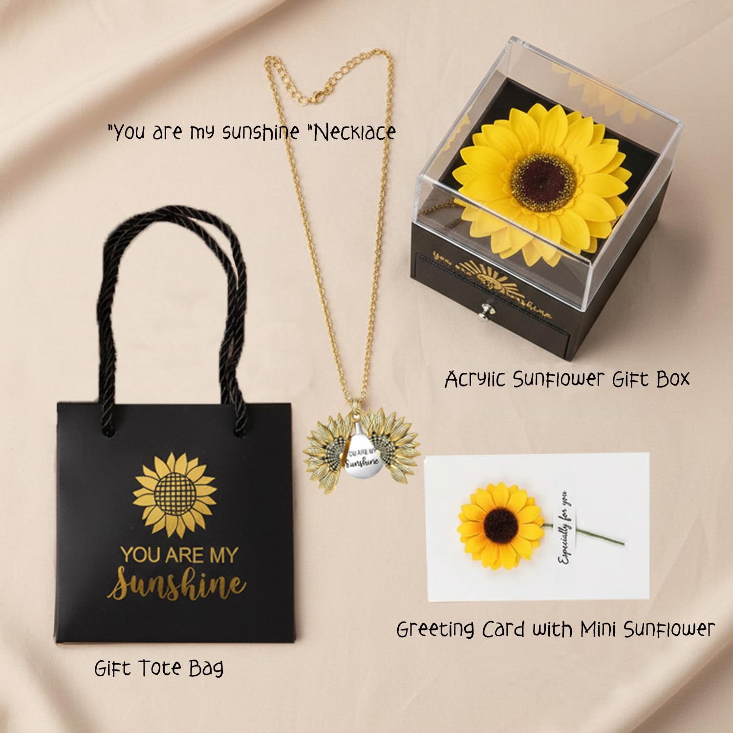 Amazon.com: Mothers Day Gifts for Mom, Forever Sunflower Gifts for