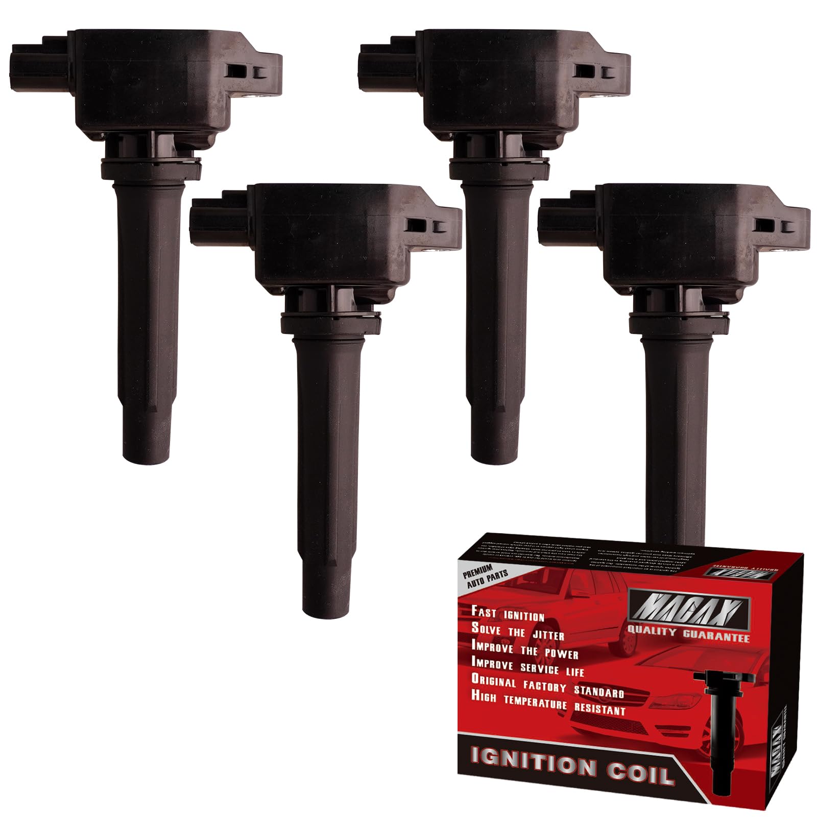 Amazon.com: MACAX Set of 4 Ignition Coils UF656 PE2018100
