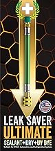 Leak Saver Direct Inject Ultimate 3-in-1 | AC Refrigerant Leak Sealer | with UV Dye & Moisture Remover | for Most HVAC Systems Up to 5 Tons - Professional AC Leak Sealer - AC Stop Leak