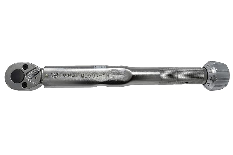 Chave de Torque Ajustável Tohnichi QL50N-MH de 10 a 50 N·m com Encaixe de 9,5 mm