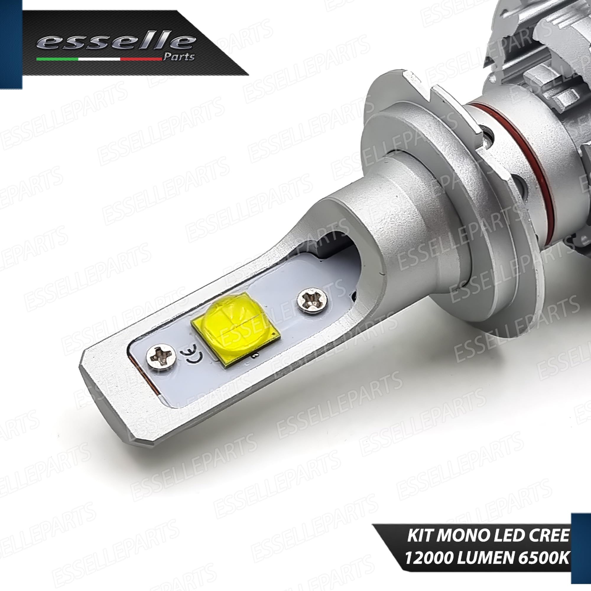 Kit Led H7 6500k Full Canbus Xenon 12000lm Lumen Mono Led Monoled X Lenticolare